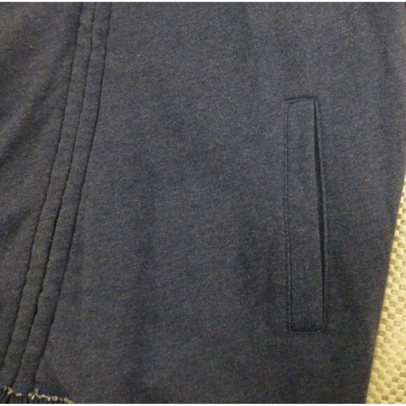 Indian Motorcycle Lucky Brand Retro Mens Full-Zip Jacket L Blue/Red Cotton Blend - Picture 7 of 13